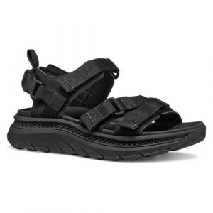 Geox Homme U SPHERICA Actif X S Sandale de Sport, Black, 42 EU