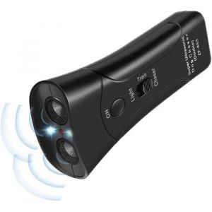 Appareil Anti-Aboiements - Anti Aboiement - Ultrason - Portable - Led - &Eacute;ducation Canine