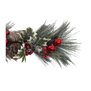 Guirlande de Noël "Féerie Folk" 100cm Vert Prix