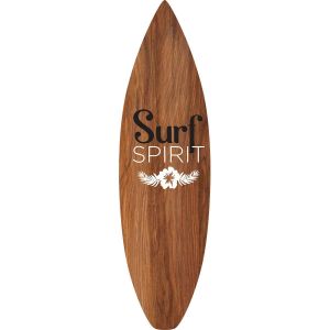 Hexoa Planche Deco Surf Spirit - Made in France - 42x146cm