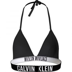 Calvin Klein Triangle-RP Haut de Bikini, Pvh Noir, 34 Femme