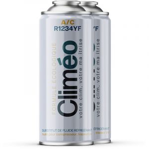 Climeo 2x400ml - Réfrigérant écologique R1234yf Service de climatisation indépendant