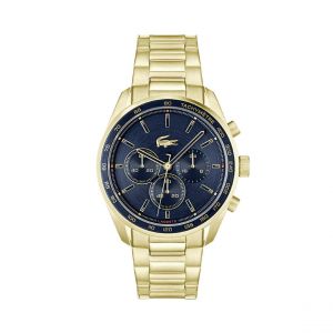 Lacoste Montre Homme Boston - 2011381 Bracelet Acier Doré
