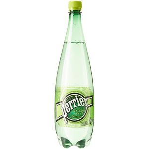 Image de Perrier Eau gazeuse minérale naturelle aromatisée au citron vert - La bouteille de 1L