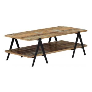 Image de VidaXL Table basse 115x60x40 cm Bois de r&eacute;cup&eacute;ration massif