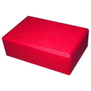 Softee Yoga Block 23 x 15 x 7.5 cm Red