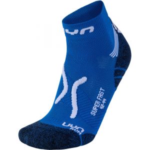 UYN Run Super Fast - Chaussettes course à pied Homme - bleu/blanc EU 39-41 Chaussettes course à pied