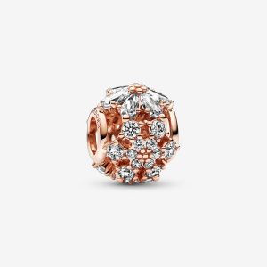 Pandora Charm Timeless- Rond Herbier Scintillant