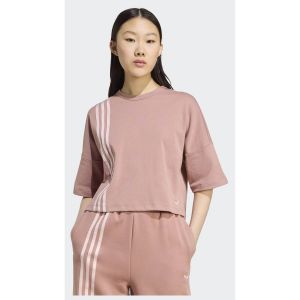 Adidas T-shirt asymétrique à 3bandes