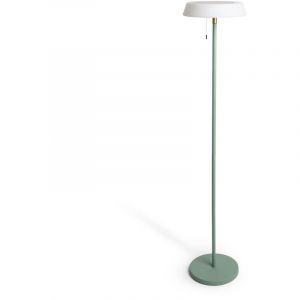 TechBrey Lampadaire Solaire Extérieur Aldana 2.6W Vert Céladon