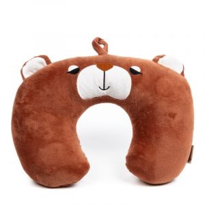 Dam Coussin de voyage oreiller cervical enfant. Extra doux, remplissage int&eacute;rieur.