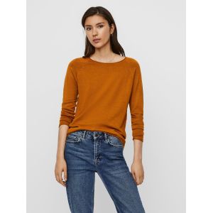 Image de Vero Moda Maille Pullover Women brown Buckthorn Brown - Taille L