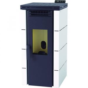 Poêle à granulés BP100 Blanc 9,5kW