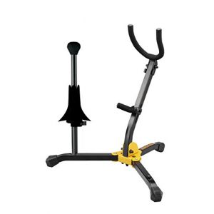 Hercules Stands DS533BB Support pour Saxophone Noir