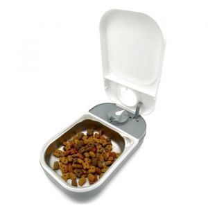 Closer Pets C100 Mangeoire Automatique pour Chats et Petits Chiens avec Insert en Acier Inoxydable
