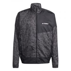 Adidas Terrex Trail Wind Jacket - Veste coupe-vent homme Charcoal / Black S