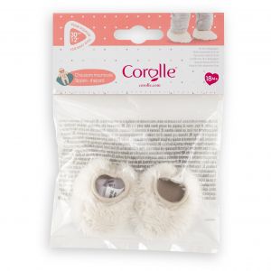 Corolle Chaussons Moumoute pour poupon 30 cm