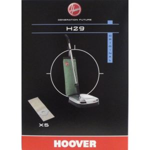 Hoover H29 - 5 sacs d'origine pour la cireuse F 3870