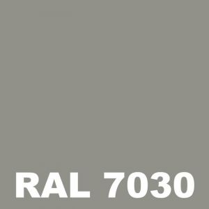 Peinture Mur Exterieur - Metaltop - Gris pierre - RAL 7030 - Pot 5L