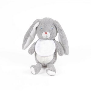 Dmc Doudou Lapin À Broder - Cadeau De Naissance Personnalisé Gris