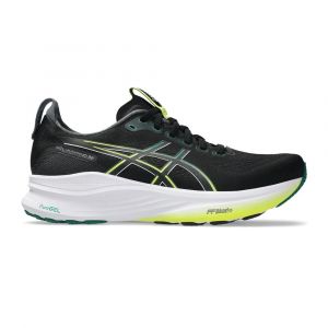 Asics Gel-Kayano 32 Chaussure De Running Avec Stabilisateurs Hommes - Noir, Vert, Pointure 43.5