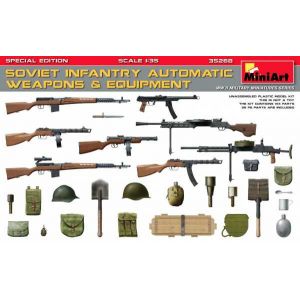 Image de Mini Art Soviet Infantry Automatic Weapons & Equi -pment.special Edition(pe Parts)- 1:35e - Miniart