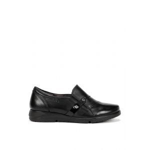Fluchos Pour femme. Chaussures en cuir F1567 Noir