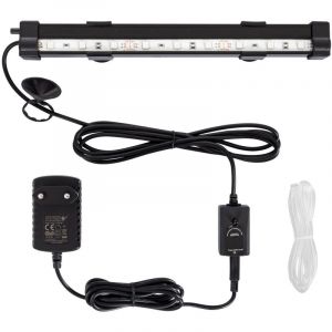 TechBrey Diffuseur d'Air Aquarium avec Lumière LED RGBW 3W IP68 avec Télécommande