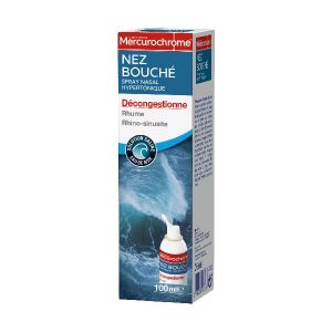 Mercurochrome Spray Hypertonique Nez Bouché 100ml
