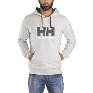 Helly Hansen Logo - Couche interm&eacute;diaire Homme - gris S Sweats & Vestes de sport