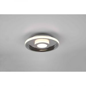 Boutica-design Plafonnier Salle de Bain Ascari Chrome 1x28W SMD LED