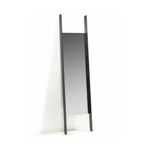 Serax Miroir noir en verre et acier 50 x 8 x 200 B. Monbaers