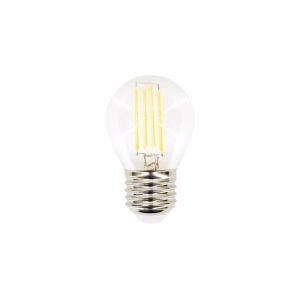 BEMKO Ampoule LED Filament E27-6W - 750lm - Blanc Naturel 4000K - Angle 320° - G45