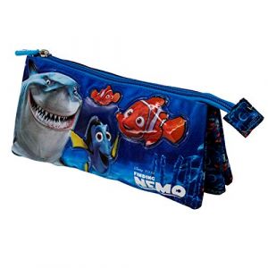Disney Le Monde de Nemo Sea-Trousse Triple, Bleu