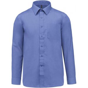 Kariban K545 - Hommes JOFREY > CHEMISE MANCHES LONGUES Cobalt Bleu - L