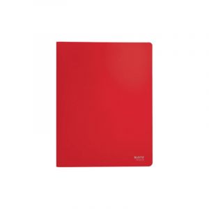 Leitz Protège-documents Recycle, A4, PP, 20 pochettes, rouge - Lot de 4