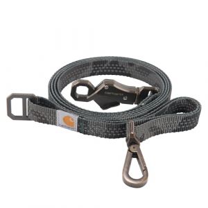 Carhartt Laisse en Nylon Durable pour Animaux de Compagnie, Coutures réfléchissantes pour Plus de visibilité, Motif Camouflage Canard, Taille S