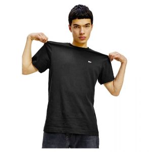 Tommy Jeans T-shirt &agrave; Manches Courtes Regular Jersey S Black