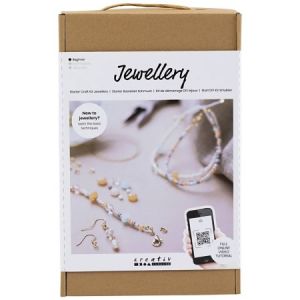 Kit DIY Bijoux Perles cl iques 14 pcs