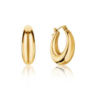 Boucles d'oreilles créoles femme Isabella Ford Luna