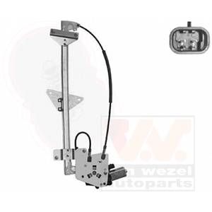 Van Wezel Avant Lève-vitre avant à gauche (Côté conducteur) HONDA JAZZ (10/2007)