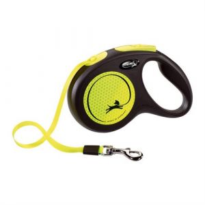 Laisse pour Chien Fle i NEW CLASSIC NEON 5 m Taille S