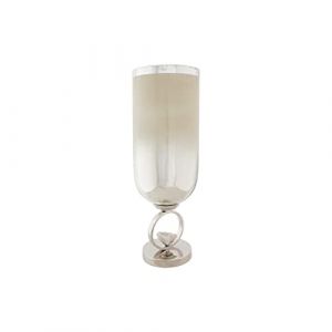 Vase en verre aluminium DKD Home Decor