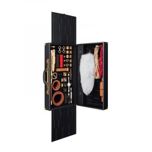 LOCKINK Kit de Jeu BDSM Tout-en-1 - brun