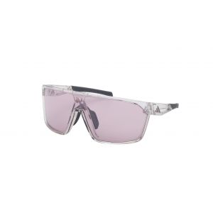 Adidas Sport Unisex SP0108 26Z Lunettes de soleil Inject&eacute; Transparent Violet Masque Photochromique