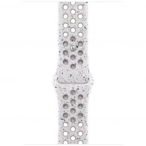 Apple Bracelet 46 mm - S/M Sport Nike Gris voil&eacute;