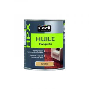 Image de Cecil Huile Parquet HPX Blanc c&eacute;rus&eacute; mat 2,5 L