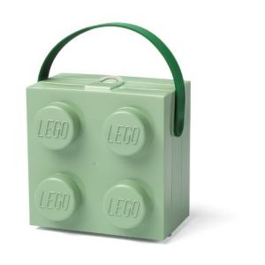 Image de Lego Boîte à lunch avec poignée - Vert sable