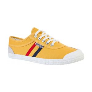 Kawasaki Mixte Chaussures en Toile rétro Basket, 5005 Tige dorée, 36 EU