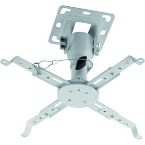 My Wall H16-7WL - Support plafond pour projecteur inclinable, rotatif blanc